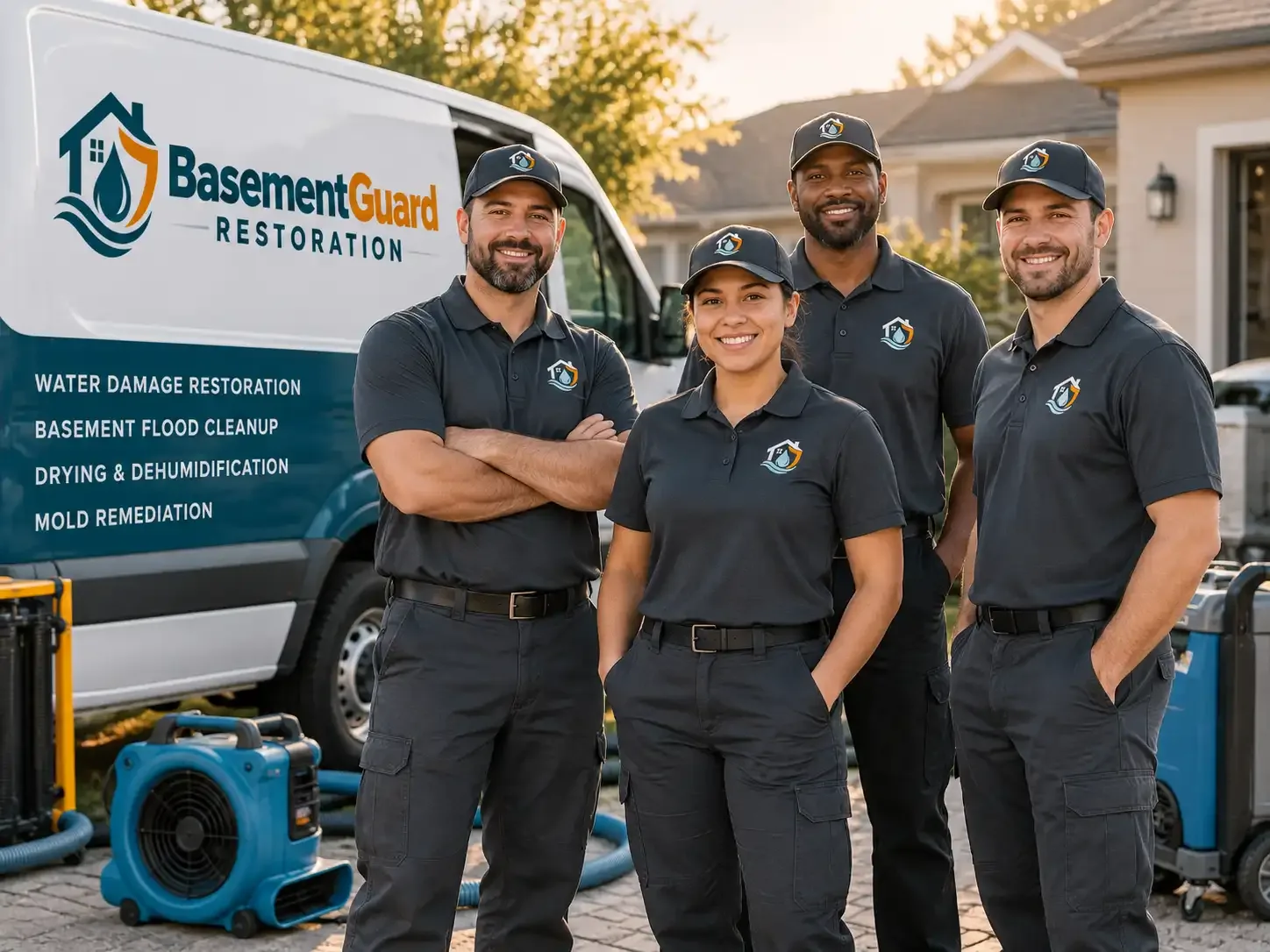 Basement Water Damage Restoration company in Jones, MI
